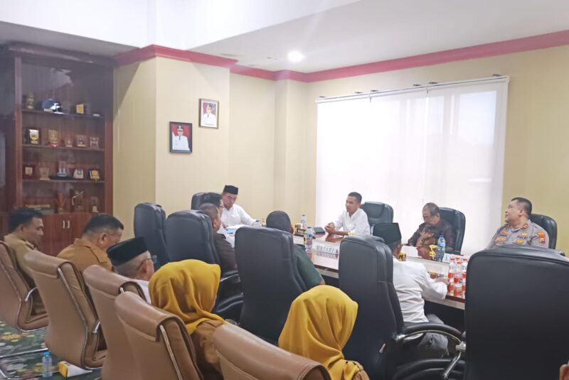 Rakor Pemkab Bolmut bersama Forkopimda