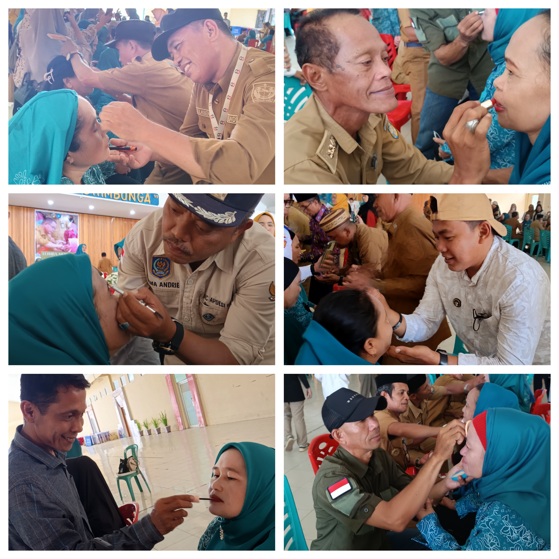 Dalam rangka memeriahkan Hari Ulang Tahun (HUT) Kabupaten Bolaang Mongondow Utara (Bolmut) yang ke-18, Tim Penggerak Pemberdayaan dan Kesejahteraan Keluarga (TP-PKK) Kabupaten Bolmut menggelar kegiatan Lomba Merias Wajah