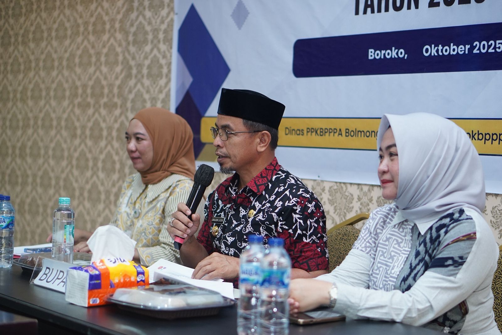 Dalam rangka meningkatkan efektivitas Program Bangga Kencana serta pengembangan Kampung Keluarga Berkualitas (Kampung KB), Dinas Pengendalian Penduduk, Keluarga Berencana, Pemberdayaan Perempuan, dan Perlindungan Anak (Dinas PPKBPPPA) Kabupaten Bolaang Mongondow Utara (Boltara) menggelar kegiatan Penguatan Kampung Keluarga Berkualitas Tingkat Kabupaten.