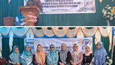 Ketua Syarikat Islam Kabupaten Kepulauan Sangihe Jais Salele dan Pengurus Wanita Syarikat Islam Kabupaten Kepulauan Sangihe.