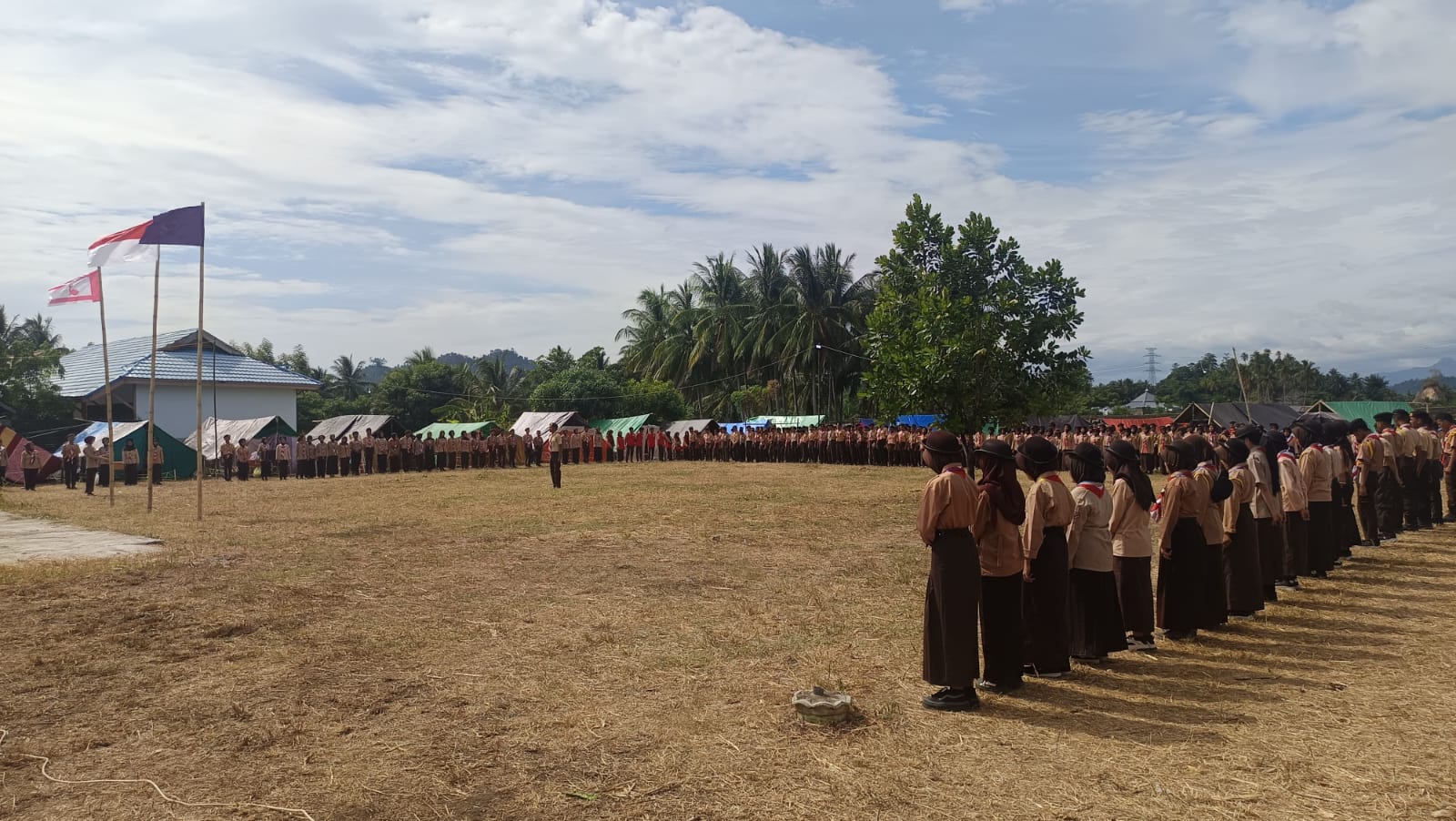 Kegiatan Penerimaan Tamu Ambalan (PTA) SMAN 1 Bolangitang kembali dilaksanakan sebagai bagian dari agenda rutin tahunan dalam pembinaan karakter dan kepramukaan bagi peserta didik baru.