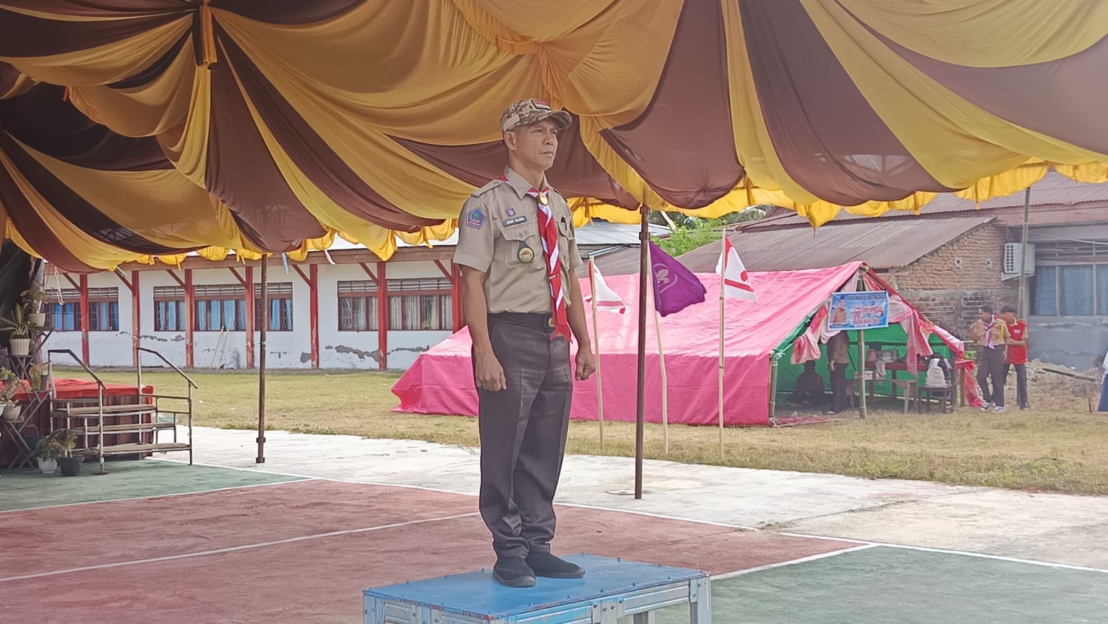 Kegiatan Penerimaan Tamu Ambalan (PTA) SMAN 1 Bolangitang kembali dilaksanakan sebagai bagian dari agenda rutin tahunan dalam pembinaan karakter dan kepramukaan bagi peserta didik baru.