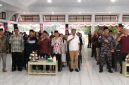 Kepala Kantor Kementrian Agama Sangihe H Kusnadi Bersama dengan FKUB