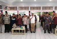 Kepala Kantor Kementrian Agama Sangihe H Kusnadi Bersama dengan FKUB