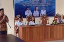 Sekda Boltara dr. Jusnan Mokoginta membuka secara resmi konferensi V PWI Boltara