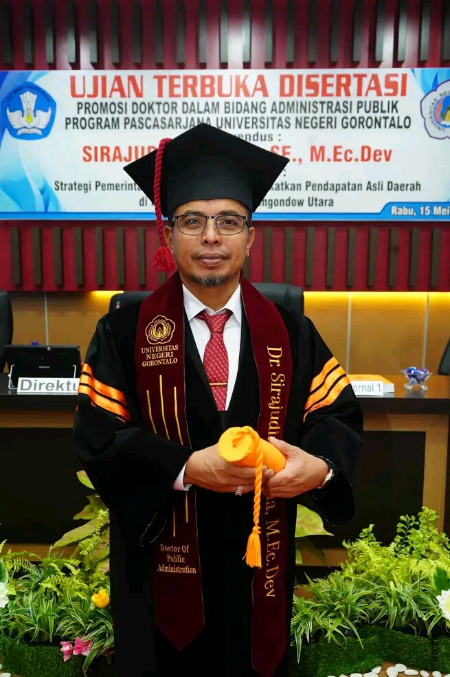 Foto Istimewa Pj Bupati Dr. Sirajudin Lasena., SE., M.Ec.Dev., 