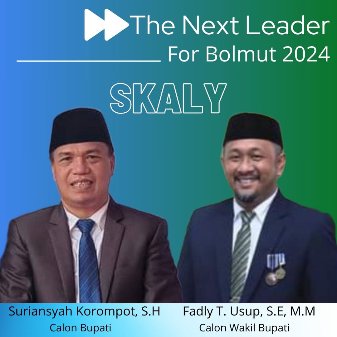 Foto Suriansyah Korompot Cakada dan Fadli T. Usup Cawakada