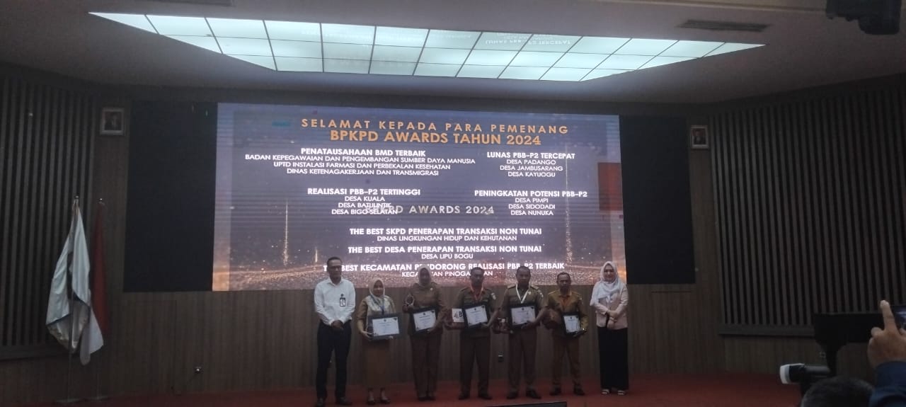 Foto istimewa BPKPD Awards Tahun 2024