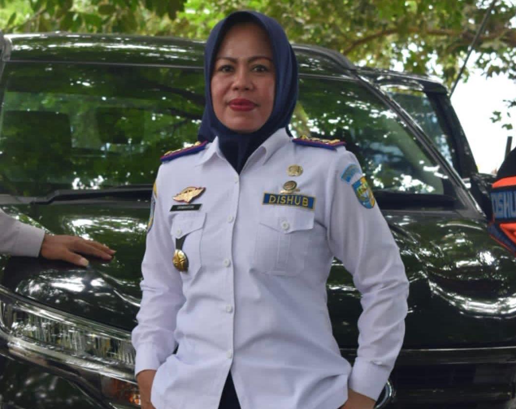 Foto Kepala Dishub Bolmut Sriwahyuni Pontoh
