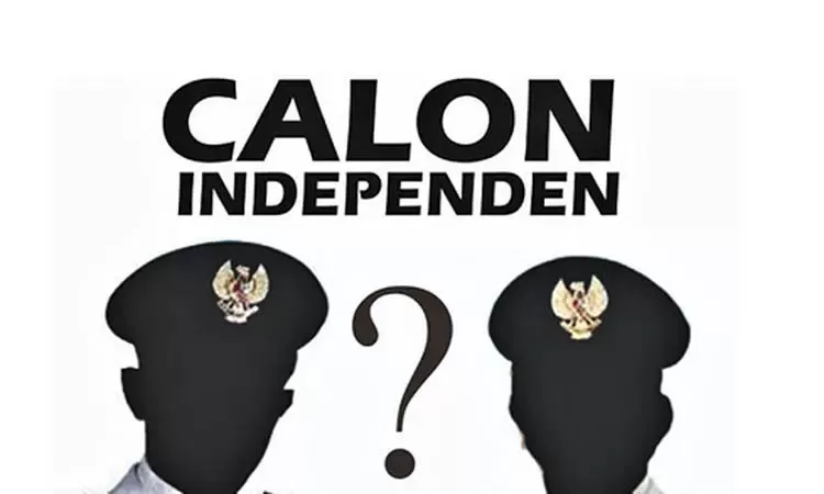 Foto ilustrasi calon independen