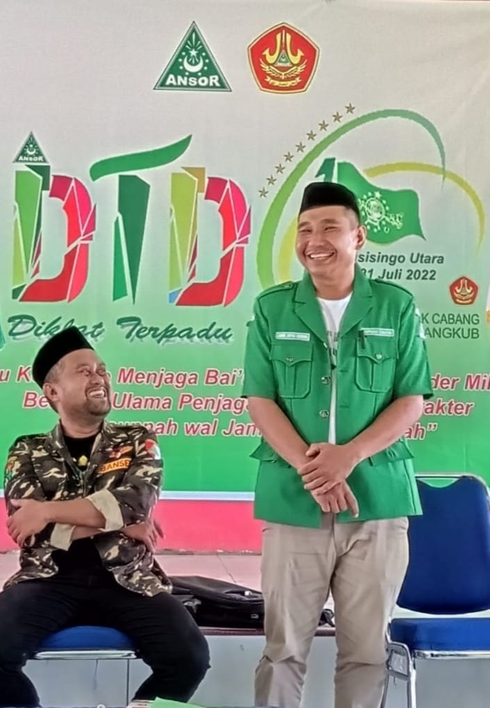 Foto Ketua Donal Lamunte dan Sekretaris  Agung Aditya Saenong