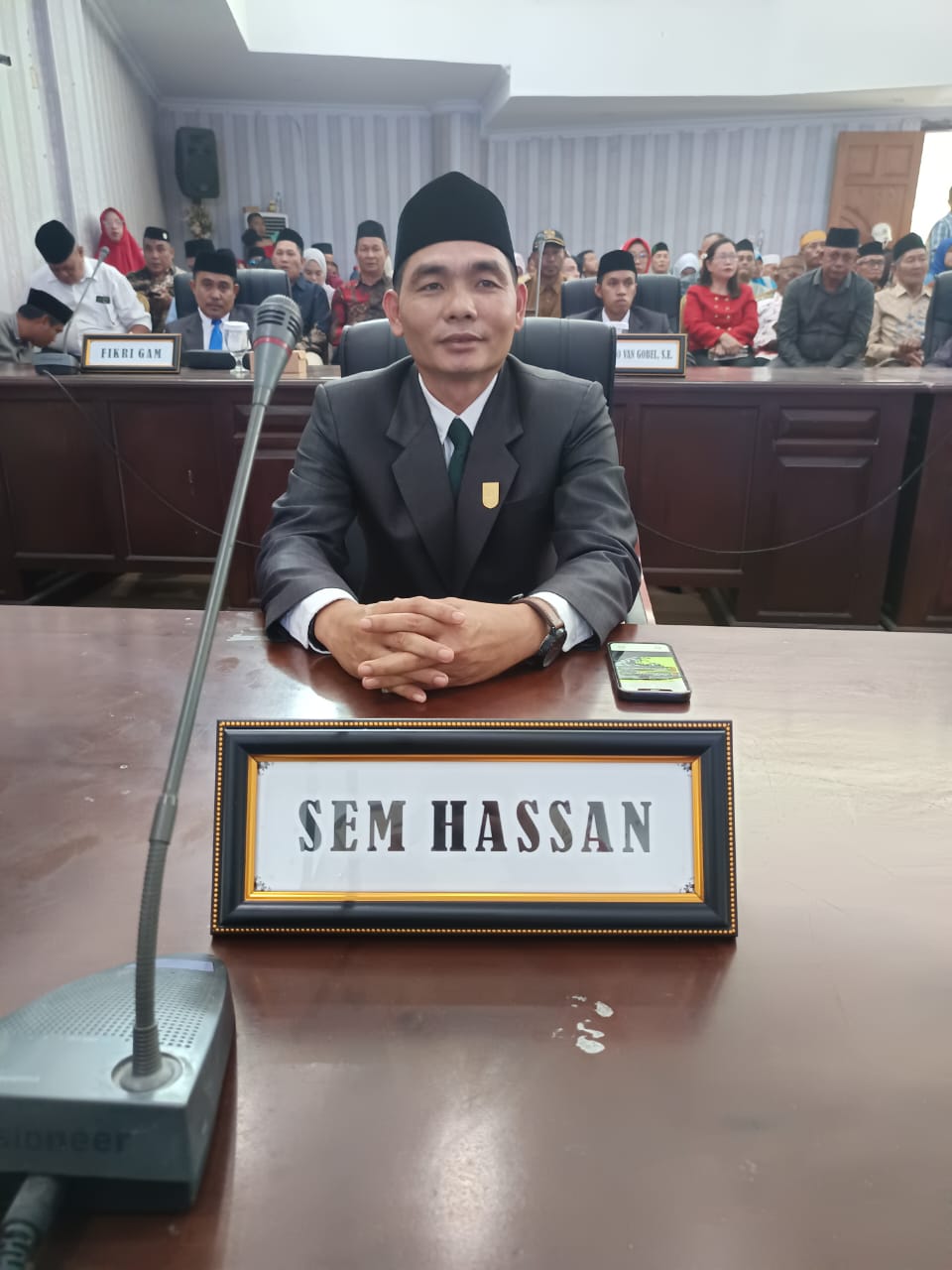 Foto: Anggota DPRD Bolmut dari Partai Persatuan Pembangunan, Sem Hassan