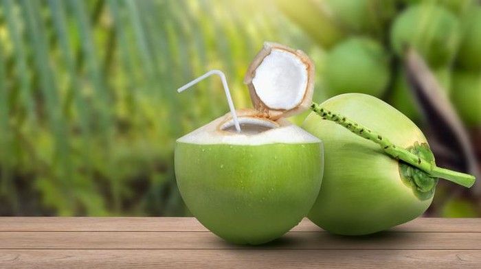 ilustrasi air kelapa muda