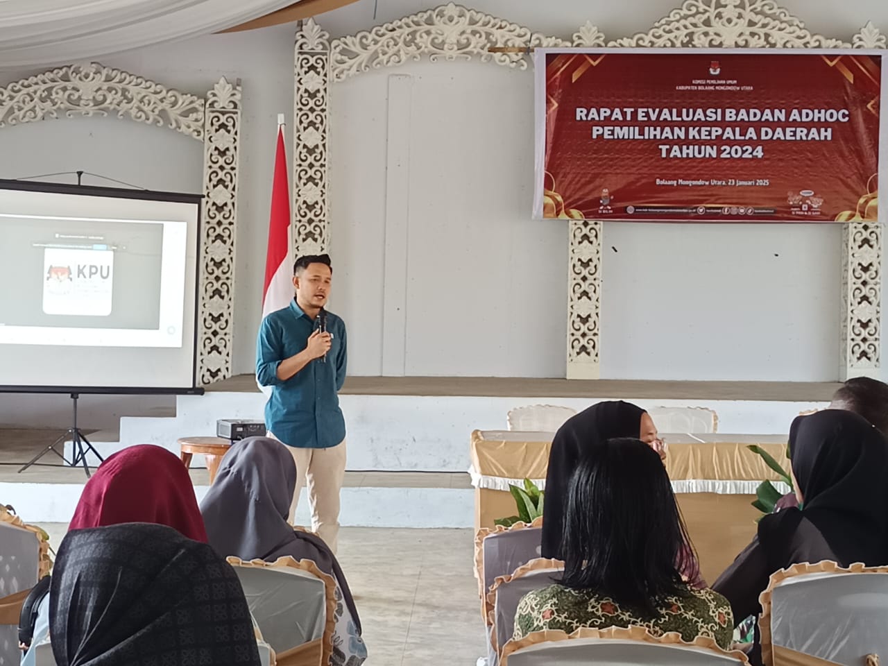 Foto Ketua Divisi Teknis dan Penyelenggaraan KPU Bolmut, Nur Apri Ramadan L. Usman