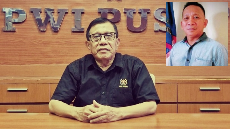 Tegas, Vocke Lontaan Ketua PWI Sulut yang Sah