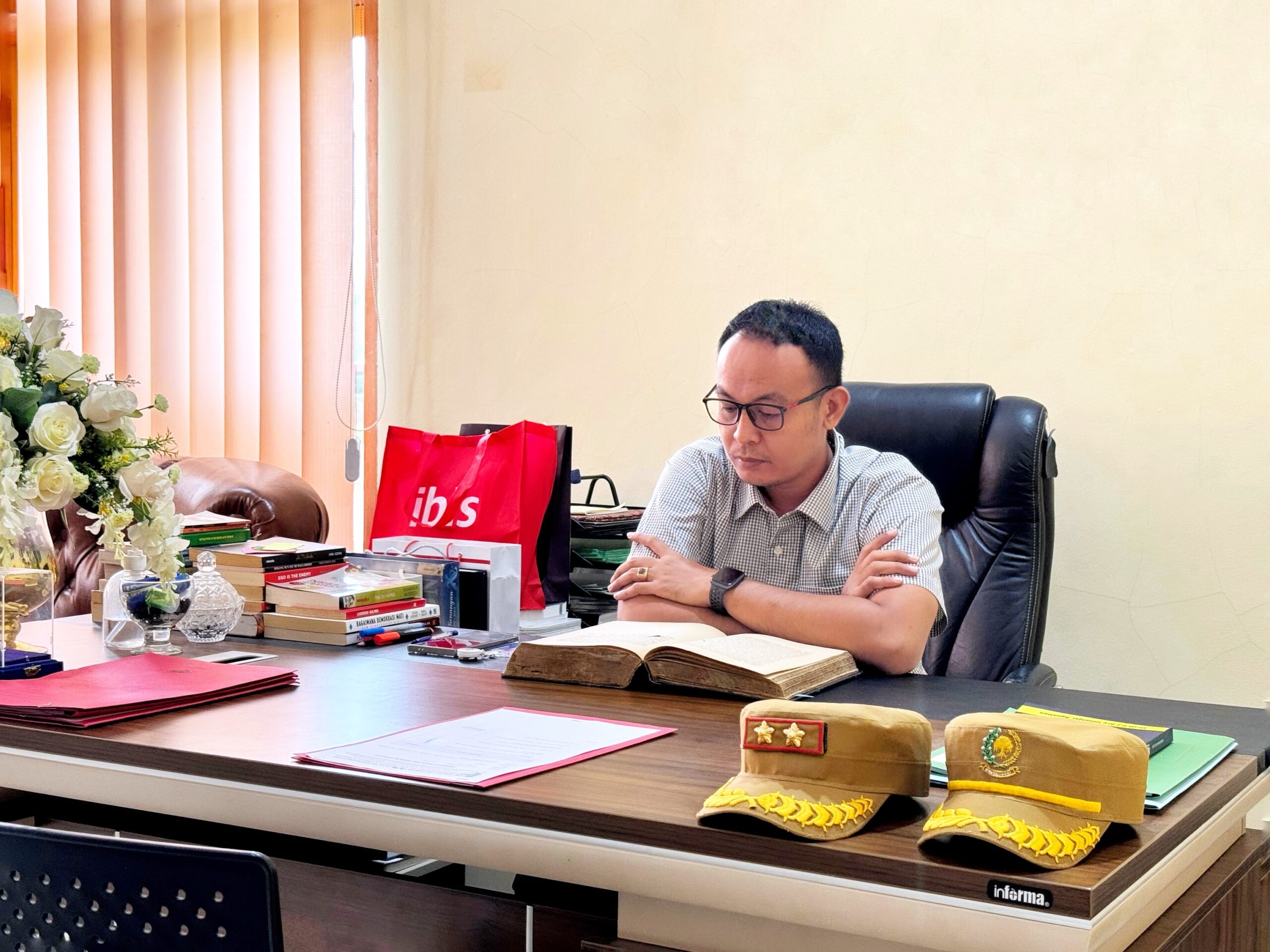 Kepala BKPSDM Bolmut, Khristanto Nani