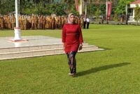 Upacara Peringatan Hari Kartini, Sosok Widyawati Mokodompit menjadi Komandan Upacara