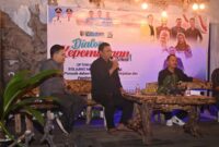 Supriadi Goma, bertindak sebagai salah satu narasumber dalam Dialog Kepemudaan
