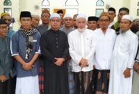 Habib H.S Ali Bin Muhammad Ali Jufri bersama Bupati Bolmut beserta jajaran dan masyarakat Sangkub I