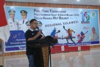 Ketua PTMSI Bolmut Dr. Sirajudin Lasena