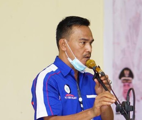 Ketua SBSI Bolmut, Syamsudin Olii