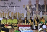 Bupati Boltara Dr. Sirajudin Lasena beserta Jajaran pemerintahan