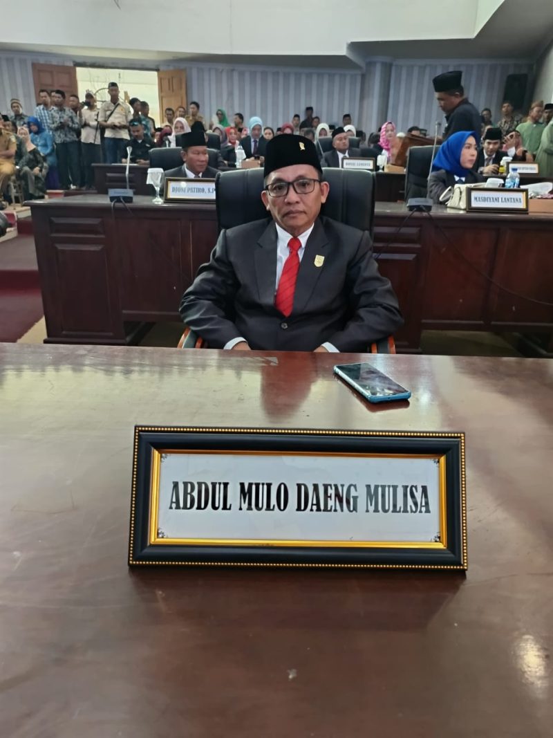 Anggota DPRD Boltara, dari PDIP Abdul Mulo Daeng Mulisa