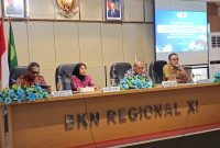 Kepala BKPSDM Boltara Khristanto Nani menyampaikan Meritokrasi atau keadilan peluang