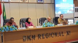 Kepala BKPSDM Boltara Khristanto Nani menyampaikan Meritokrasi atau keadilan peluang