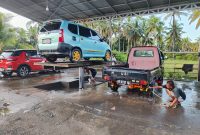 Salah satu UMKM di Boltara, Pinagut Carwash