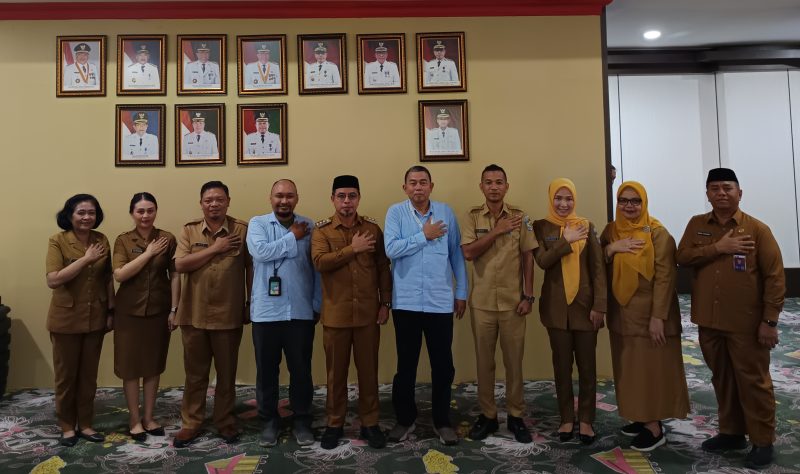 Foto bersama Pemkab Boltara dan Perwakilan Kemenkes RI