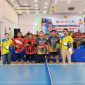 Ganda campuran SJL dan Baco dari SJL TTC vs Yaya dan Pendi dari PT Harmonis, dengan Scor 3-0 untuk kemengan SJL TTC