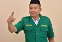 Ketua PC GP Ansor Boltara, Agung Aditya Saenong