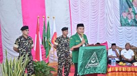 Ketua PC GP Ansor Boltara Agung Aditya Saenong