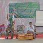Kasat Intel Polres Boltara IPTU Marthinus Fatubun menjadi narasumber paha kegiatan PKL dan Susbalan GP Ansor dan didampingi oleh moderator Kasat Korcab Banser Faiz Tunggil