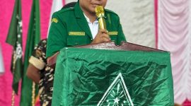 Ketua PC GP Ansor Boltara Agung Aditya Saenong