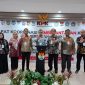 Bupati Boltara Dr. Sirajudin Lasena, Ketua DPRD Boltara, Sekda, Kepala BPKPD, Inspektur Daerah 