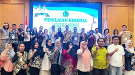 Wakil Bupati Boltara Moh. Aditya Pontoh bersama segenap Tim Percepatan Penurunan Stunting Kabupaten Boltara saat menghadiri kegiatan Penilaian Kinerja Tahun 2025 terhadap Hasil Kinerja dan Aksi Konvergensi Percepatan Penurunan Stunting Tahun 2024 tingkat Provinsi Sulawesi Utara