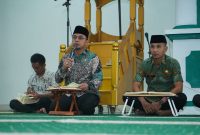 Bupati Boltara Dr. Sirajudin Lasena bersama Wakil Bupati Mohammad Aditya Pontoh di Gerakan Boltara mengaji