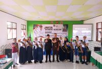 Bupati Boltara Dr. Sirajudin Lasena dan Kajari Boltara Agus Tri Hartono bersama Duta Pelajar Adyaksa