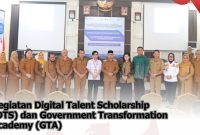 Bupati Boltara Dr. Sirajudin Lasena bersama seluruh peserta DTS