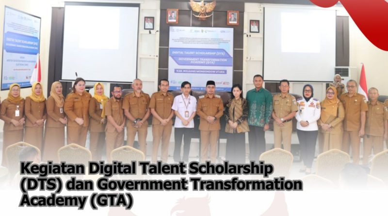 Bupati Boltara Dr. Sirajudin Lasena bersama seluruh peserta DTS