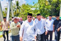 Bupati Boltara Dr. Sirajudin Lasena dan Wakil Bupati Mohammad Aditya Pontoh