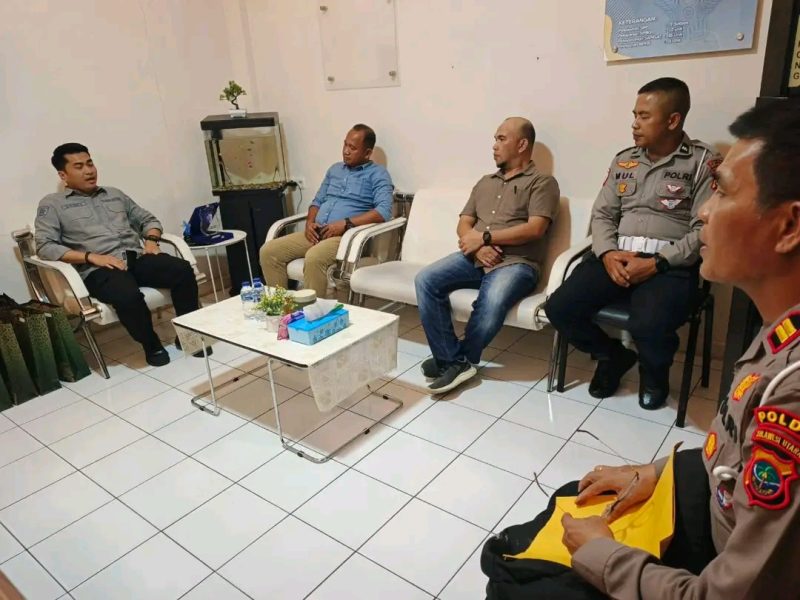 Kepala BPKPD Boltara Nul Akim beserta jajaran melangsungkan koordinasi dan konsultasi dengan Direktorat Lalu Lintas (Ditlantas) Polda Sulawesi Utara