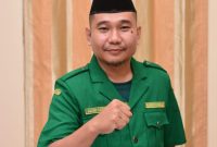 Ketua PC GP Ansor Boltara, Agung Aditya Saenong
