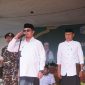 Bupati Boltara, Dr. Sirajudin Lasena sekaligus Komwil Alkhairaat BMR menjadi pembina upacara pada peringatan Hari Santri Nasional Tahun 2025