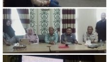 Suasana Rapat Penyusunan Grand Desain Agro MOPOMULO yang dipimpin langsung oleh Asisten II Bidang Ekonomi dan Pembangunan Pemkab Gorut, Ais Yusuf, S.Pd., MM