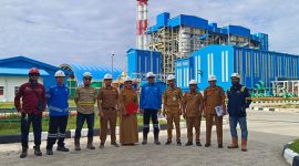 Personil BPKPD Boltara bersama pihak PLTU Binjeita