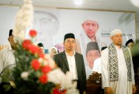 Bupati Boltara, Dr. Sirajudin Lasena sekaligus Korwil Alkhairaat Bolmong Raya bersama Ketua Utama Alkhairaat Habib Sayyid Alwi Bin Saggaf Bin Muhammad Aljufri, Lc. MA