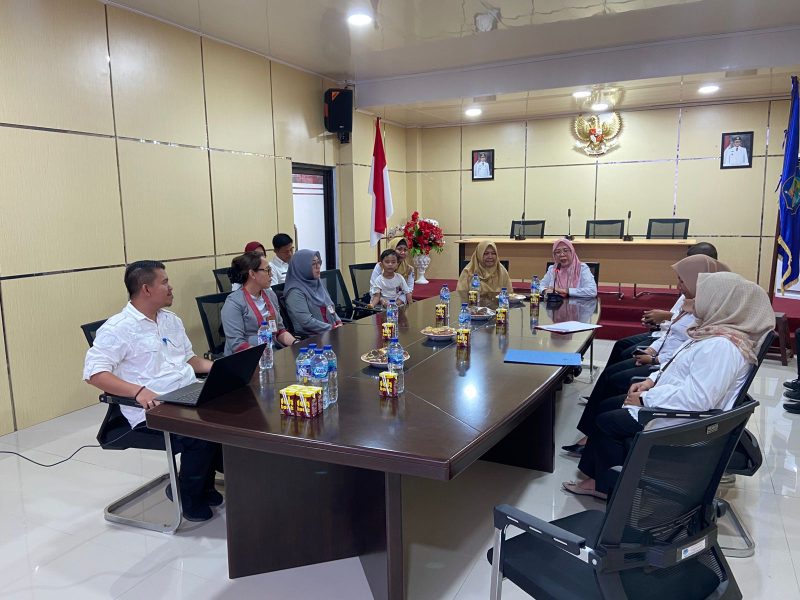 Suasana penuh interaktif antara BPKPD Boltara yang dipimpin oleh Kabid Akuntansi, Santi P. Samsudin dan BPKPD Bolsel yang dipimpin langsung oleh, Lasya L. Mamonto saat studi komparasi terkait Implementasi KKPD
